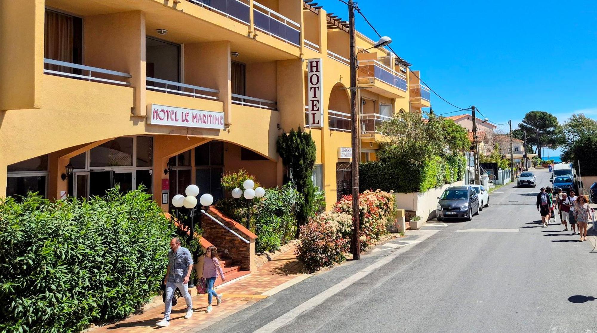 Hotel Le Maritime Argelès-sur-Mer Buitenkant foto